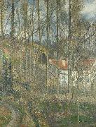 Camille Pissarro The Cote des Boeufs at L Hermitage oil on canvas